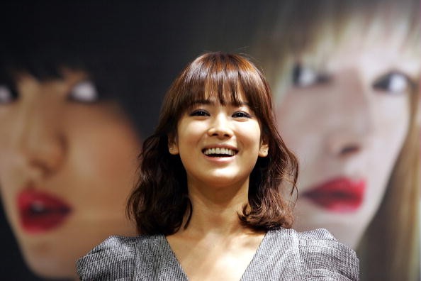"Descendants Of The Sun" actress Song Hye Kyo during the Pusan International Film Festival.