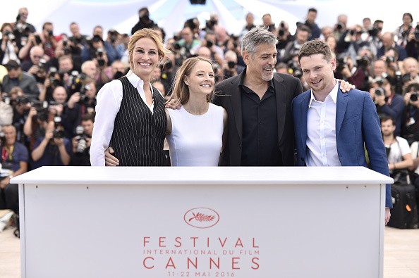 Julia Roberts, Jodie Foster, George Clooney, and Jack O'Connell attended the "Money Monster" Photocall during the 69th annual Cannes Film Festival on May 12 in Cannes, France. 