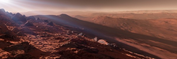 Planet Mars, Canyon Valles Marineris