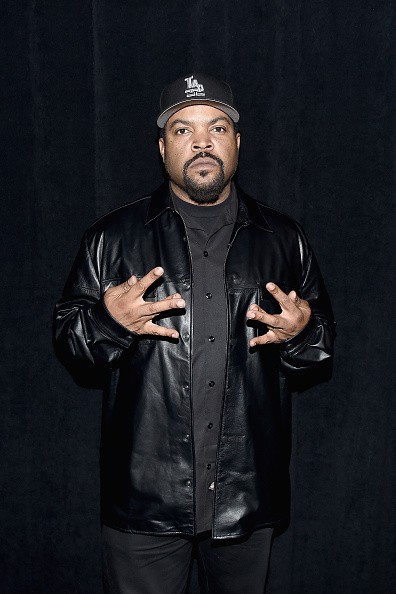 Ice Cube backstage during KENZO x H&M Launch Event Directed By Jean-Paul Goude' at Pier 36 on Oct. 19 in New York City.
