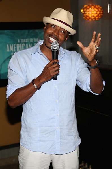 Will Packer spoke during the CAA Reception in Celebration of ABFF with Will Packer at The Betsy Hotel on June 17 in Miami, Florida.