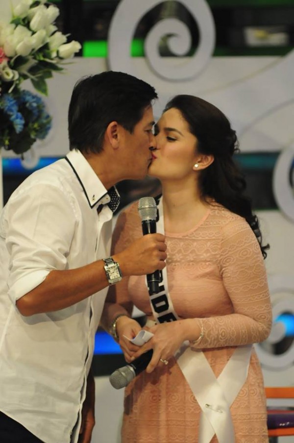 Eat Bulaga threw engaged couple Vic Sotto and Pauleen Luna bachelor, bachelorette party. 