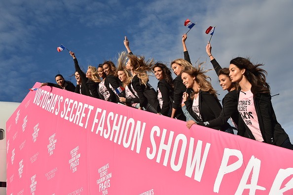 Victoria's Secret Models Depart For Paris For 2016 Victoria's Secret Fashion Show