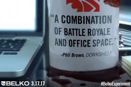 The image shows the thing about “Belko Experiment”. 