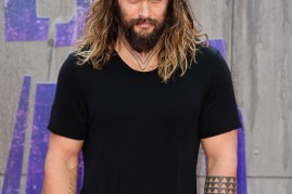 Jason Momoa, who was chosen to play Aquaman in its own movie, attended the European Premiere of 
