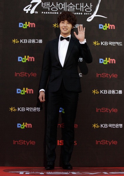 Actor Jung Il-Woo arrives for the 47th PaekSang Art Awards