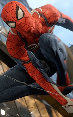 'Spider-Man PS4', Spider-Man Swinging from the Buildings of New York