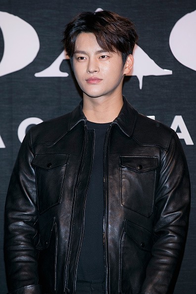 Hallyu star Seo In Guk during the 'COACH' Backstage party event.
