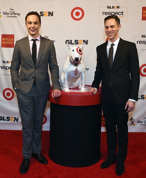 Honorary Co-Chairs Jim Parsons and Todd Spiewak attended the 2016 GLSEN Respect Awards - Los Angeles at the Beverly Wilshire Four Seasons Hotel on Oct. 21 in Beverly Hills, California.