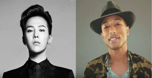 BIGBANG's G-Dragon and Pharrell Williams are reportedly having a special collaboration project