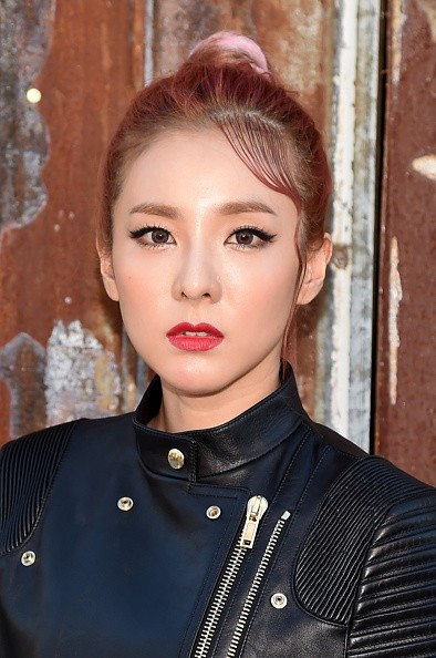 Dara attends the Givenchy fashion show during Spring 2016 New York Fashion Week.