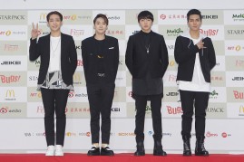 WINNER in attendance during the 4th Gaon Chart K-POP Awards.
