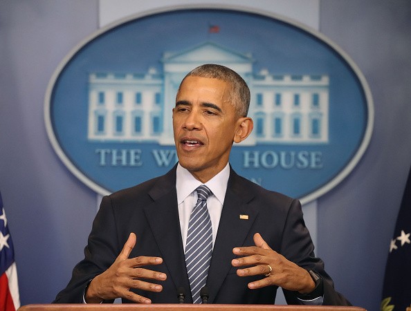 President Obama Holds Press Conference At The White House