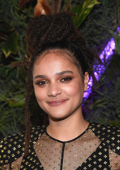 Actress Sasha Lane attended the L'Eden By Perrier-Jouet Cocktail Party In Partnership With Jalouse at Casa Faena on Dec. 1 in Miami Beach, Florida.