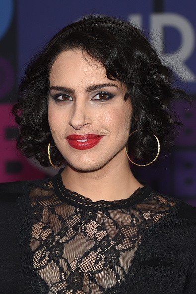 Desiree Akhavan attended the "Girls" season four series premiere at American Museum of Natural History on Jan. 5, 2015 in New York City.