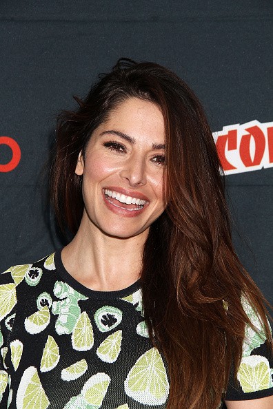 Sarah Shahi of "Person of Interest" attended New York Comic Con 2015 - Day 4 at The Jacob K. Javits Convention Center on Oct. 11, 2015 in New York City.