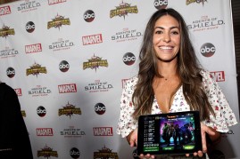 Actress Natalia Cordova-Buckley attends Marvel Contest Of Champions at 'Marvel Agents of S.H.I.E.L.D.' season 4 premiere held at Pacific Theatre at The Grove on September 19, 2016 in Los Angeles, California.