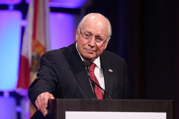 Former Vice President Dick Cheney spoke at the Sunshine Summit opening dinner at Disney's Contemporary Resort on Nov. 12 in Orlando, Florida.