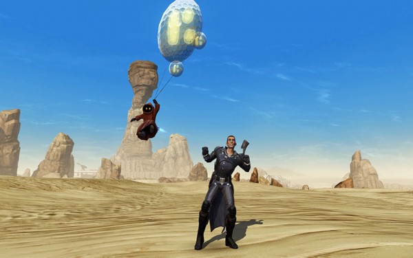 BioWare’s MMO “Star Wars: The Old Republic” is celebrating its fifth year anniversary, and they are handing out gifts as since it’s also the Holiday Season. 