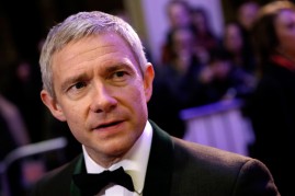 Actor Martin Freeman attends the BFI London Film Festival Awards at Banqueting House on October 17, 2015 in London, England.