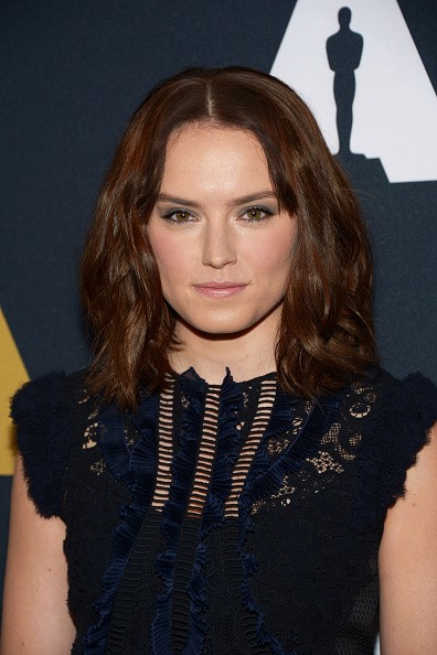 Actress Daisy Ridley arrived at the Academy Of Motion Picture Arts And Sciences 43rd Student Academy Awards at Samuel Goldwyn Theater on Sept. 22 in Beverly Hills, California.