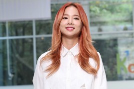 Solji of EXID attends the 2016 S/S Fashion KODE at J-Gran House on October 20, 2015 in Seoul, South Korea. 