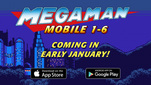 Official announcement for 'Mega Man' mobile 1-6