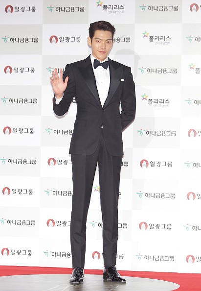 Actor Kim Woo Bin arrives at the 51st Daejong Film Awards in Seoul.