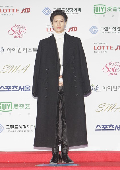 SHINee's Taemin arrives at the 24th Seoul Music Awards.