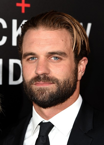 Actor Milo Gibson arrived at the screening of Summit Entertainment's "Hacksaw Ridge" at the Samuel Goldwyn Theater on Oct. 24 in Beverly Hills, California.