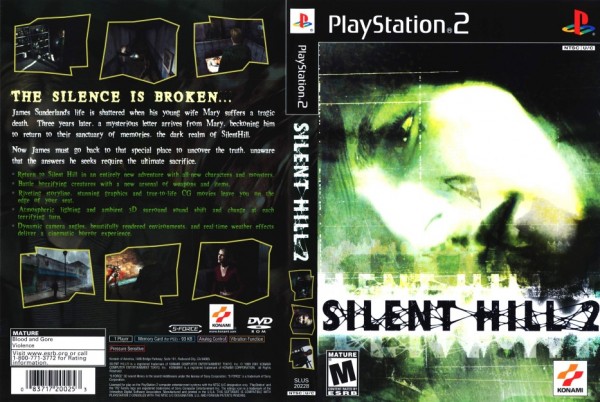 The image shows the PlayStation game “Silent Hill 2”.