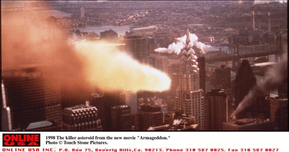1998 The Killer asteroid in 'Armageddon.'