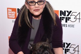 Carrie Fisher attended the 54th New York Film Festival - 