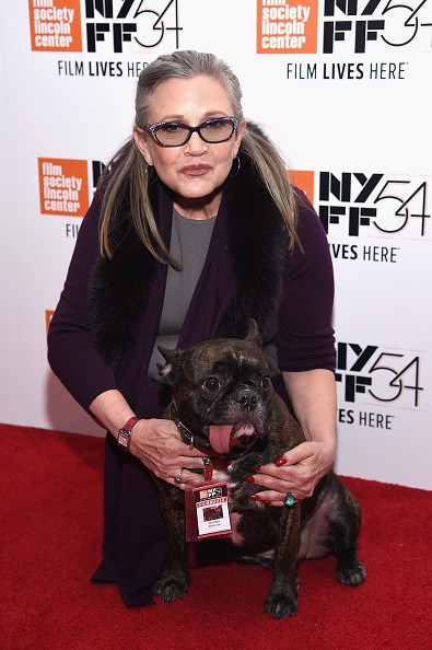 Carrie Fisher attended the 54th New York Film Festival - "Bright Lights" Photo Call on Oct. 10 in New York City.