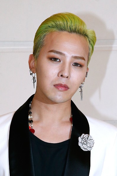 Singer Kwon Ji-Yong alias. G-Dragon attends the 'Chanel Collection des Metiers d'Art 2016/17 : Paris Cosmopolite' : Photocall at Hotel Ritz on December 6, 2016 in Paris, France.