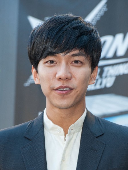 Singer Lee Seung Gi in attendance during the KCON 2014.