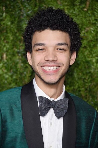 Justice Smith attended 13th Annual CFDA/Vogue Fashion Fund Awards at Spring Studios on Nov. 7 in New York City. 