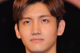 Actor and Singer Changmin poses during the 36th Japan Academy Prize Award Ceremony