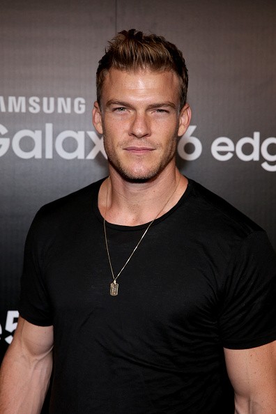 Actor Alan Ritchson celebrated the new Samsung Galaxy S6 edge+ and Galaxy Note5 at Launch Event on August 18, 2015 in Los Angeles, California. 