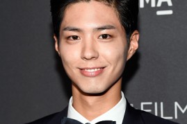 Actor Park Bo Gum attends the 2016 LACMA Art + Film Gala honoring Robert Irwin and Kathryn Bigelow presented by Gucci at LACMA on October 29, 2016 in Los Angeles, California.