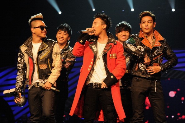 BIGBANG in attendance during the MTV Europe Music Awards in Ireland.