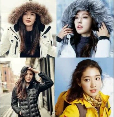 South Korean actress Jun Ji Hyun and Park Shin Hye are the new faces of an outdoor clothing brand