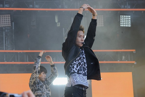 VIXX's Ravi performs during the Global Citizen 2015 Earth Day in Washington DC.