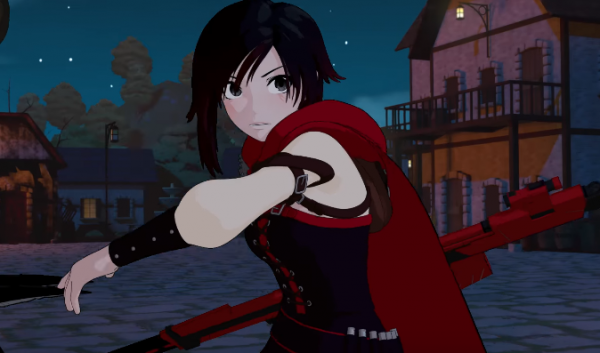 Ruby Rose battles Grimm creatures in a preview from the fourth season of "RWBY".