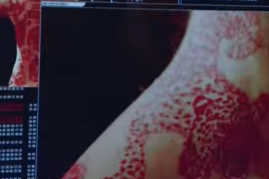 An image of the tiger tattoo on Jane's neck revealed in a scene in 