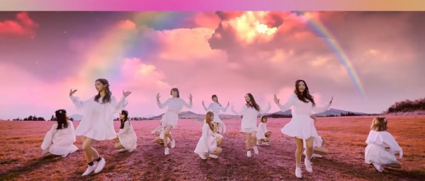 KPop group Cosmic Girls on the fantasy-themed music video of their latest single "I Wish".