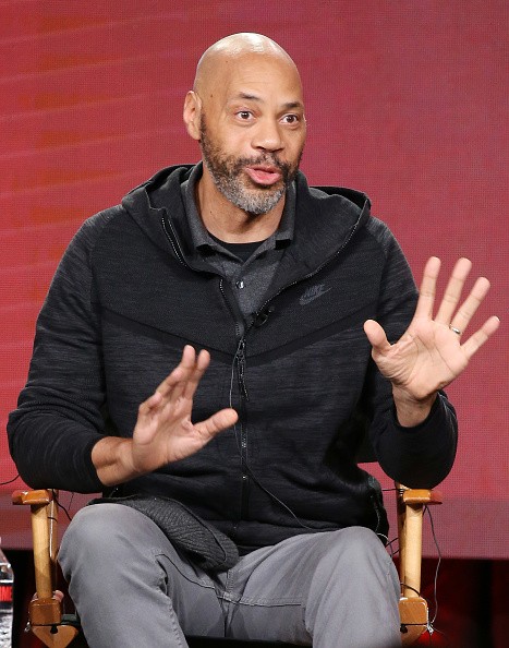 American scriptwriter and director John Ridley speaks onstage during the 2017 Winter TCA Tour Panels - CBS And Showtime.