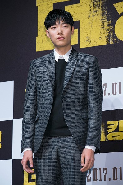 Hallyu star Ryu Joon Yeol poses for the camera during the press conference for 'The King'.