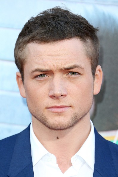 Actor Taron Egerton attended the premiere of Universal Pictures' “Sing” on Dec. 3, 2016 in Los Angeles, California. 