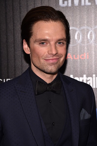 Actor Sebastian Stan attended the Cinema Society with Audi and FIJI Water host a screening of Marvel's “Captain America: Civil War” on May 4, 2016 in New York City. 